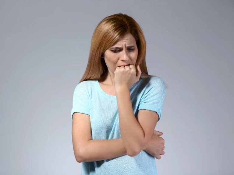 mujer con ansiedad